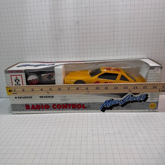 1995 Mean Streets SCIENTIFIC Toys Radio Control NIB Mustang No 30834 EUC - Picture 9 of 16